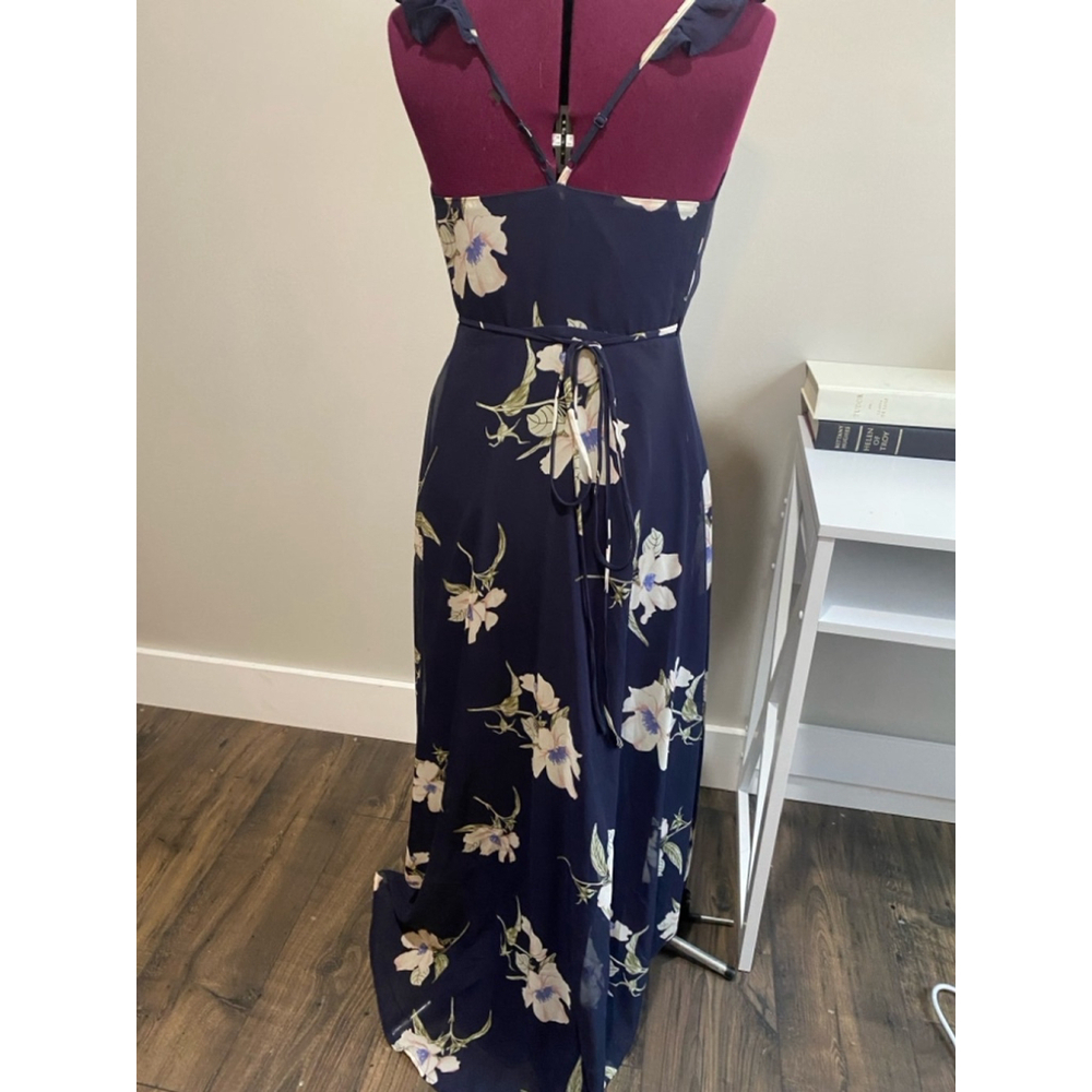 Lulu’s Floral Wrap Dress XS - Picture 3 of 5